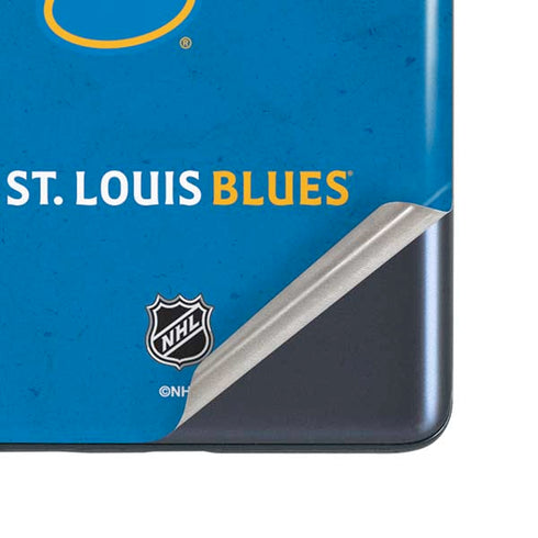 NHL St. Louis Blues Distressed Galaxy S20 Fan Edition Skin